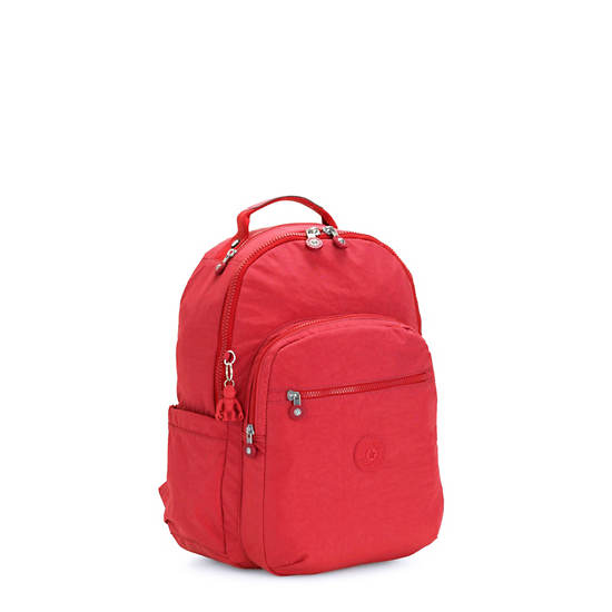 Kipling Seoul Small Tablet Ryggsekk Rød | NO 1348WN